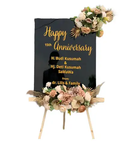 Papan Bunga Akrilik Gerunggang